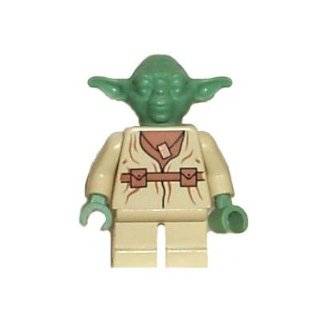   Clone Wars LOOSE Mini Figure Yoda with Silver Lightsaber Toys & Games