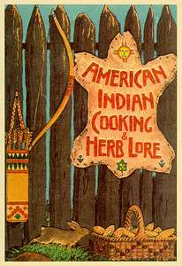 HERBS INDIAN COOKING & HERBS, NATIVE AMERICAN BOOKS  