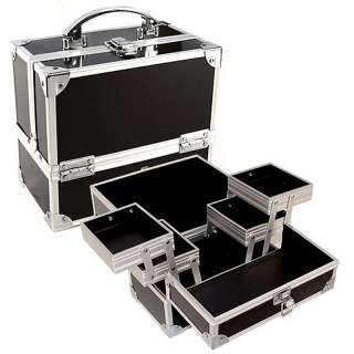 MAKEUP STORAGE COSMETIC CASE WITH TIERS 797734825572  