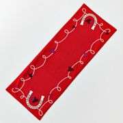 Valentines Day Table Runner 3 Styles UPick Hearts Owls Horseshoes 