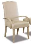Antiqued White Queen Anne Dining Chairs (10)  