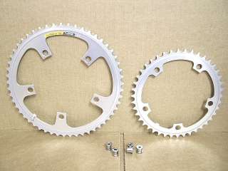NOS Shimano SuperGlide Chainrings (53x42 w/130 mm BCD)  