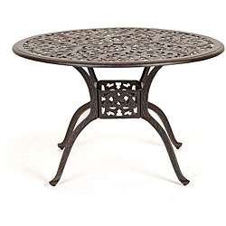 Florence 48 inch Round Dining Table  Overstock