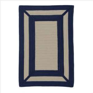 Colonial Mills Frame It 5 x 7 navy Area Rug: Home 