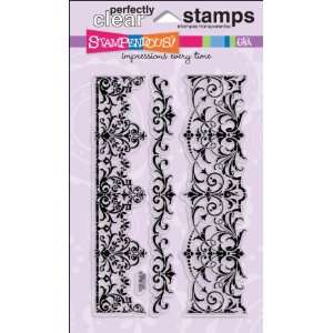  Stampendous Perfectly Clear Stamps 4x6 Sheet elegant 