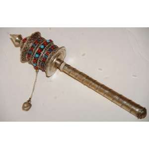  Hand Crafted Copper Prayer Wheel From Nepal Everything 