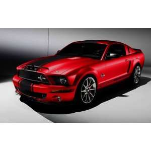  Shelby 2008 Shelby GT 500 Super Snake in Red and Black 