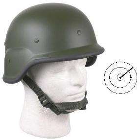 Black Tactical Combat Army helmet  