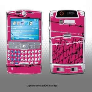  Motorola Q Pink Barb Wire GEL skin m8010 