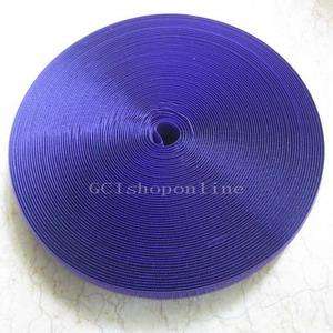 yards 1 inch Sew On Velcro Hook & Loop Tape Color 1 Red Purple 