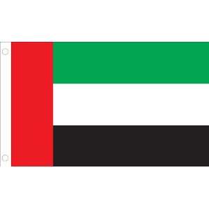   Arab Emirates Country Flag, 3 Foot by 5 Foot: Patio, Lawn & Garden