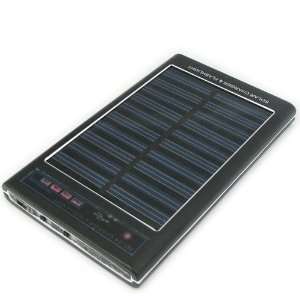  Mpax Portable Solar Charger with Flash Light Color Varied 