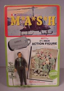 82 MASH Hawkeye 3 3/4 action figure Alan Alda MOC #1  