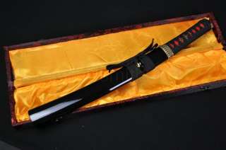   QUALITY JAPANESE SAMURAI SWORD TANTO CLAY TEMPERED FULL TANG BLADE