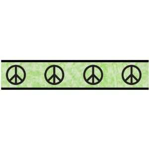   Peace Sign Tie Dye Kids and Teens Wall Paper Border by JoJo Designs