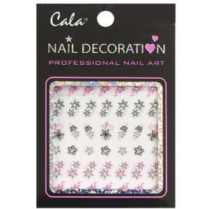  Cala Nail Decoration x2 Packs Heart & Flower 86294+ Aviva 