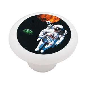Astronaut Space Jet Decorative High Gloss Ceramic Drawer Knob