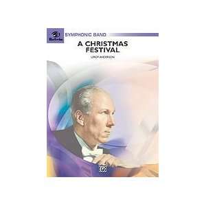 Christmas Festival Conductor Score Concert Band By Leroy Anderson 