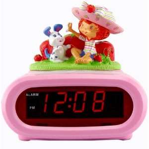    Christmas Saving   Strawberry LED Alarm Clock: Toys & Games