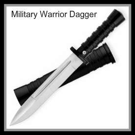 Military style Warrior Dagger trench knife 10  