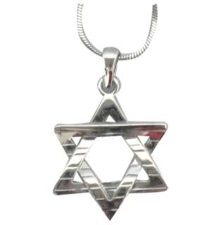   KABBALAH combined STAR OF DAVID Pendant & Necklace Judaica Israel
