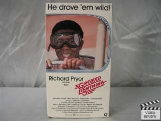 Greased Lightning VHS Richard Pryor, Beau Bridges 085391113638  