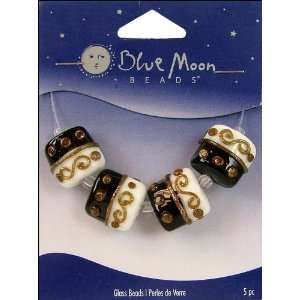  Blue Moon Beads   Art Glass   Jewelry Beads   Clay Square 