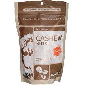 Navitas Naturals Organic Raw Cashews 16oz:  Grocery 