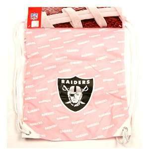  Oakland Raiders Pink Cinch Bag