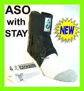 New ASO Ankle Brace Support Guard With Plastic Stays  