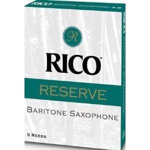 Rico Reserve Baritone Saxophone Reeds Strength 4.5 