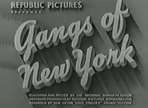   New York DVD 1938 Charles Bickford Undercover Cop Crime Drama  