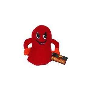  Pac Man 7 Plush Figures: Red Ghost: Toys & Games