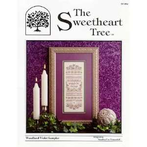 Woodland Violet Sampler a Cross Stitch Design By The Sweetheart Tree