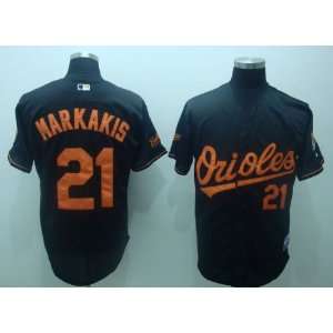  2012 New Baltimore Orioles #21 Markakis Cool Base Black 