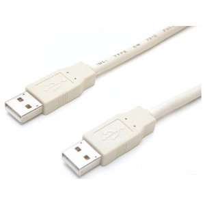    3 Ft Beige A To A Usb 2.0 Cable M/M Usb Micro A Electronics