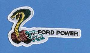 Ford Mustang Shelby A C Cobra Patch Crest C  