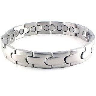  Mens Italian Style Magnetic Therapy Golf Bracelet 8.5 Jewelry