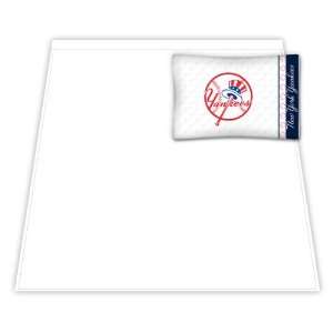  New York Yankees Sheet Set (Twin, Full & Queen): Home 