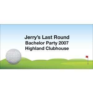  Golf Event Personalized Banner 
