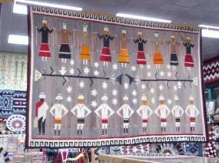 Navajo Museum Yei Rug 1930s   1940s Dont MISS L@@K  