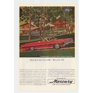   Mercury Convertible Southern Pines NC Print Ad (4772)