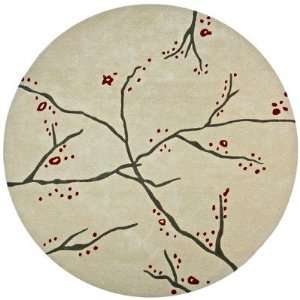  St. Croix CT84R Structure April Sky Contemporary Round Rug 