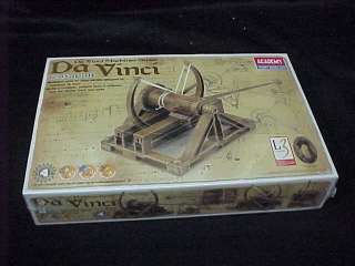 Academy Catapult Da Vinci Machines series 4 model kit  