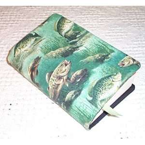    FISH in the RIVER Fabric Paperback Book Cover: Everything Else