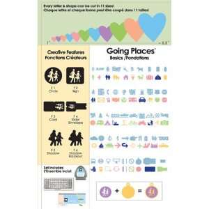  Going Places Cricut Cartridge Arts, Crafts & Sewing