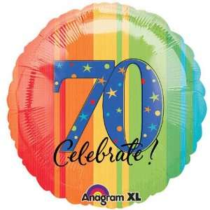  Celebrate 70 18 Mylar Balloon Toys & Games