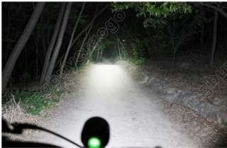   LED Bike Bicycle Light HeadLight headLamp w/18650 battery pack  