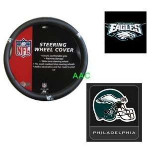  2 Piece Philadelphia Eagles Automotive Interior Gift Set 
