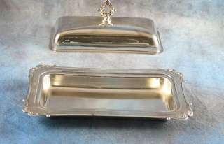 Crescent 79 Silverplate Butter Dish  